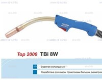 Горелка для полуавтоматической сварки TBi 8W-blue-RWZ, длина 5 метров - st-e.info - Тамбов