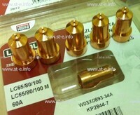 Сопло контактное для плазмотрона LC65/80/100 строжка арт. W03X0893-39A - st-e.info - Тамбов