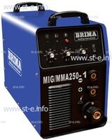Сварочный инверторный полуавтомат Brima MIG/MMA-250-1 (380)  - st-e.info - Тамбов