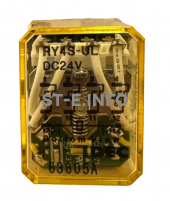 Реле электромагнитное IDEC RY4S-UL - st-e.info - Тамбов
