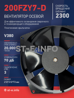 Вентилятор  200FZY7-D  - st-e.info - Тамбов