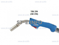 Горелка для полуавтоматической сварки TBi 250-blue-ESG, длина 5 метров - st-e.info - Тамбов