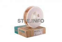 Проволока сарочная омеднённая Hyundai SM-70 (аналог СВ-08Г2С) - st-e.info - Тамбов