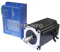 Шаговые двигатели с контроллером управления NEMA 34 - 86HSE8N-BC38 - st-e.info - Тамбов