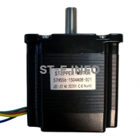 Двухфазный шаговый двигатель 57HS56-1504А08-D21 вал 8,00 мм - st-e.info - Тамбов