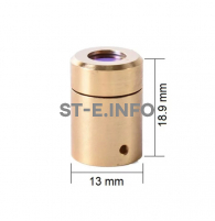 Защитный колпачок с защитным стеклом для QBH коннектора оптоволокна MAXQBHE05 - st-e.info - Тамбов