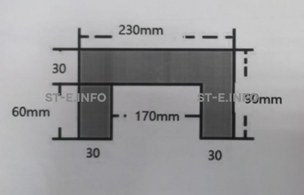 Гофрозащита усиленная 3600x230x30 для станков  - st-e.info - Тамбов
