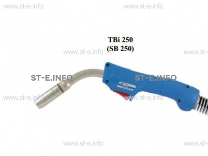 Горелка для полуавтоматической сварки TBi 250-blue-ESG, длина 4 метра - st-e.info - Тамбов