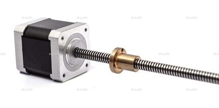 Шаговый двигатель 42HSL48-1204JA08-E150 (Tr8*8) - st-e.info - Тамбов