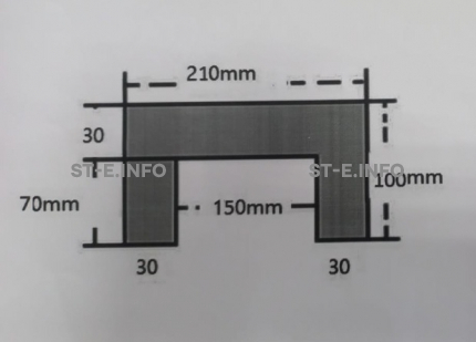 Гофрозащита усиленная 7000x210x30 для станков  - st-e.info - Тамбов