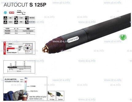 Голова плазмотрона для механизированной резки AUTOCUT S 125 P - st-e.info - Тамбов