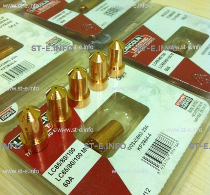 Сопло для плазмотрона LC65/80/100 60A арт. W03X0893-29A  - st-e.info - Тамбов