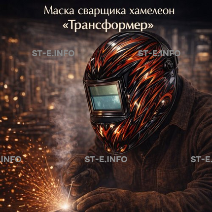 Маска сварщика хамелеон «Трансформер» (YXE-718G PRO) - st-e.info - Тамбов