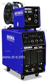 Сварочный инверторный полуавтомат Brima MIG-500 - st-e.info - Тамбов
